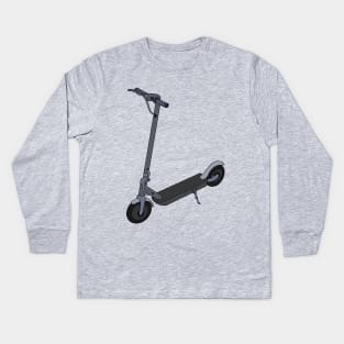 Awesome electric scooter Kids Long Sleeve T-Shirt